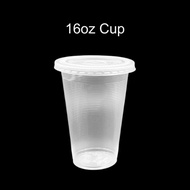 [16oz] BENXON 16oz Plastic Cup and Lid | Disposable Hygienic Cup & Lid | Plastik Cawan & Tudung