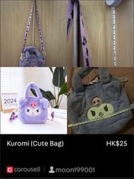 Kuromi Cute Bag