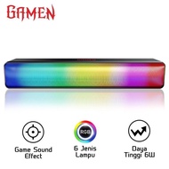 GAMEN GS1 GS5/ GS6/ GS8 Gaming Speaker Colorful Dynamic Gaming Lights
