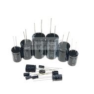 25V In-Line Aluminum Electrolytic Capacitor 10/22/33/47/100/220/330/470/680/1000/2200UF SP7Q