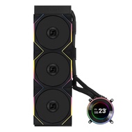Lian Li Hydroshift II-C 360TL RGB Liquid CPU Cooler-360mm AIO-3X 120 RGB Fan-2.1 Inch IPS LCD Screen