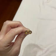 LV復古粉色壓克力耳環