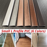 PVC Small L Profile ( Accessories Lantai) SPC Floor Vinyl 3mm Korea Vinyl Sticker Laminate Flooring DIY Flooring