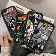 Fashion Rock Band hp Clear Plating Casing for Realme Reno Narzo A15s A16E C20A F17 C15 4F C20 C21 2F