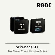 Rode Wireless GO II 2 Person Compact Digital Wireless Omni Lavalier Microphone System Kit with 2 Lav