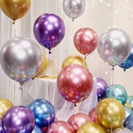 1.8g Metal Balloon Gold Latex Balloon Birthday Party Decoration Wedding Room Decoration Holiday Ball