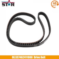 Clutch Drive Belt 5S7-46241-10-00 5S7462411000 For 2009-2015 Yamaha V-Star 950 Tourer (XVS950) Rubbe