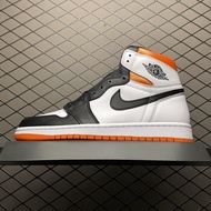 【100%LJR Batch】AJ1 Air Jordan 1 Retro High OG "Electro Orange" Basketball Shoes For Men 555088-180