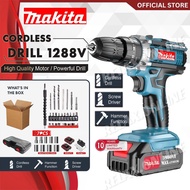 Makita Cordless Drill PowerDrill Impact Hand Cordless Hammer Electric Screwdriver 电钻