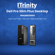 Dell SNSQBS125003 Pro Slim plus เดลล์ คอมพิวเตอร์ตั้งโต๊ะ Intel Core Ultra 7 รับประกัน 3 ปี On-site