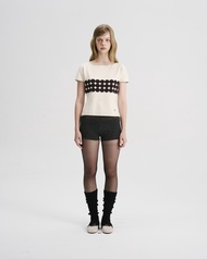 (Pre-order จัดส่งไม่เกิน 7 เมษา) BONBON KNIT TOP