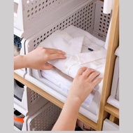 Plastic Wardrobe Divider Storage Rack / Rak penyimpanan Pembahagi Almari Pakaian Plastik Shampoo