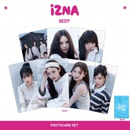 PHOTOCARD IZNA BEEP 2 SIDES 8 PCS KPOP UNOFFICIAL NAYA JEEMIN JUNGEUN SAEBI KOKO MAI SARANG JIYOON
