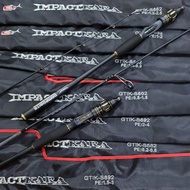 2021 New G-tech impact kara(solid carbon) light jigging rod