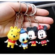 GANTUNGAN DISNEY CHARACTER KEYCHAIN MEDIUM/ DISNEY BAG KEYCHAIN (Per 3PCS)