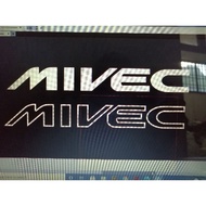 sticker MIVEC pantul cahaya windscreen