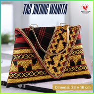 BEST SELLER Lampung Ethnica Tas Jinjing Wanita Motif Tapis Traditional Handbag / Tas Jinjing Wanita 