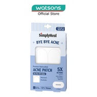 SIMPLYHEAL Premium Hydrocolloid Acne XL 60mm x 30mm Patch (For Day & Night & 0.01cm Ultra-Thin) 2s