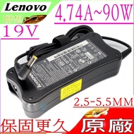 Lenovo 19V 4.74A Charger-Lenovo 90W Z575 U460 U260 V560 S205 S10