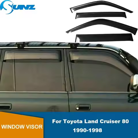 Side Window Deflector For Toyota Land Cruiser 80 Prado Lc80 Fj80 Vx80 1990 1991 1992 1993 1994 1995 