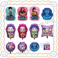Demon Hunters balloons Demon Hunters themed balloons Demon Hunters themed birthday party decorations
