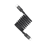 Momax Mag.Link 60W 2M USB-C To USB-C Magnetic Cable DC61D - Black