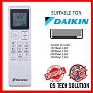 ORIGINAL DAIKIN AIR COND REMOTE CONTROL [M'SIA STOCK] AIR CONDITIONER REMOTE CONTROL REPLACEMENT FOR DAIKIN FTV-A SERIES