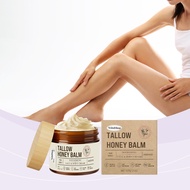 Tallow Honey Balm Làm ẩm và dinh dưỡng da khô trên toàn cơ thể Kem ẩm mềm và ẩm 100% Thịt bò Tallow 