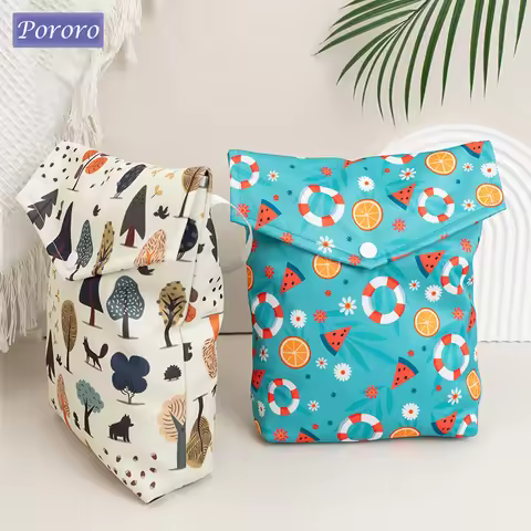 Pororo Baby Diaper Bag Waterproof Wet Bag for Swimsuit Travel Beach Pool Dirty Yoga Gym Clothes Make