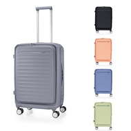 AMERICAN TOURISTER Trolley Luggage Open Front Cover (25 Inches) FRONTEC OS SPINNER 68/25 EXP TSA