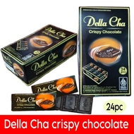 Della Cha Crispy Chocolate Crispy Chocolate rice box. jar/
