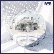 Bola Disko Gantung Reflective Mirror Disco Ball 40 Cm - Silver