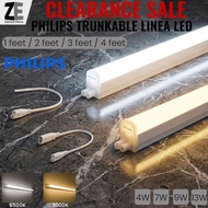 PHILIPS LED T5 Batten Lampu T5 1ft 4W / 2ft 7W / 3ft 9W / 4ft 13W Connector Cable