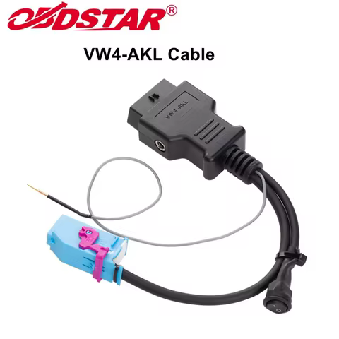 OBDSTAR VW4-AKL Cable Support NEC24C64 & NEC24C32 AKL Read IMMO data by BENCH for Key Master DP Plus
