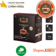 (Date :07/2027) King Coffee Espresso Instant Box Black Instant Coffee 100 Sticks * 2.5g