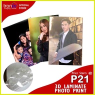 ☋ Tronix Imaging Photo Print With Lamination Laminated Printed Picture Evo Prints