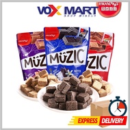 MUNCHY'S Music Bites Wafer 180g Choco/ Choco Hazelnut/ Vanilla/ Cheese