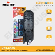 Kingster KST-8805 6800W PMPO Karaoke Portable Party Speaker