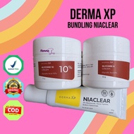 READY Bundling Niaclear and Glycore cream 8 and 10 to brighten the face and acne care