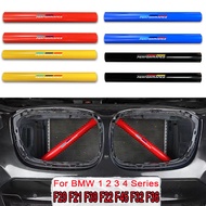 BMW 1pair ABS Car Front Grille Trim Strips Cover V Brace For BMW F30 F31 F32 F33 F34 F35 F36 F20 F21
