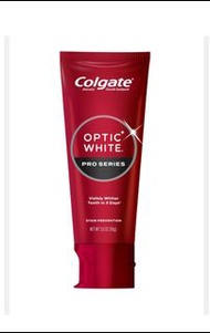 6折 ✨ COLGATE
高露潔 Optic White Pro series ✨光感白臻極  5%最高牙醫級美白成份 Hydrogen peroxide 深層導入擊退頑固牙漬不傷琺瑯質美白牙膏 or
