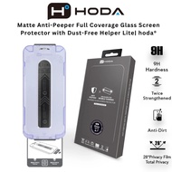 Hoda 2in1 Matte Tempered Glass Anti-Peeping + Anti-Fingerprint Full Screen Protector for iPhone 17 P