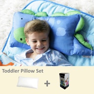 [Milo & Gabby] Toddler Pillow+Pillow Case (Dinosaur)