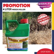4L Megasate Weed Grass Killer Glyphosate 27% Herbicide / Racun Lalang Kerbau Rumput