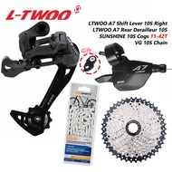 LTWOO กลุ่ม1X10S A7 Elite RD Derailleur Shifter SUNSHINE Cogs 36/42/46/50T VG Chain สำหรับ MTB