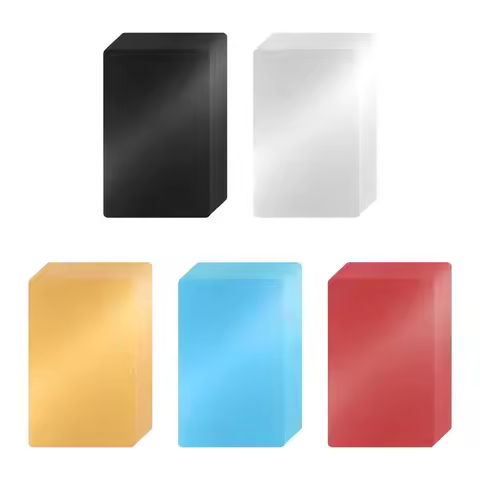 YANA50I 100 Pcs Multipurpose Engraved Gift Card Colorful Aluminum Sheet Laser Engraving Business Car