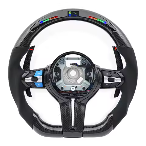 Carbon Fiber LED Steering wheel for BMW M F01 F06 F07 F10 F11 F12 F13 F14 F15 F16 F22 F30 F80 F82 X3