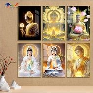 Modern 3D printed Buddhist mirror painting - ART COLORS Buddhist painting