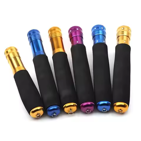 Aluminum Alloy Rod Change Handle Grip Lightweight Non-slip Fishing Rod Handle Grip Wear-resistant EV