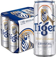 Tiger Crystal Beer Can, 6 x 320ml